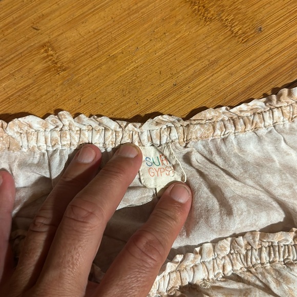 Surf gypsy boho crop top - Picture 2 of 4